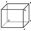 六面体の頂点をたどる（1）