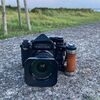 PENTAX6x7とsmc PENTAX-6x7 45mm f4にリバーサルフィルムで銚子の犬岩と刑部岬を撮ってきた