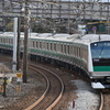 E233系7000番台ハエ133編成が東海道貨物線で試運転。