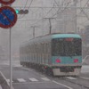 雪の京津線と琵琶湖疏水インクラインへ　　　年末年始ぶらり旅　その３