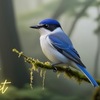 AI が描いたオオルリ？