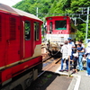 大井川鐡道・長島ダム駅にて