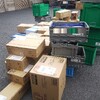 今日は荷物が多く、大小60個以上あるので、