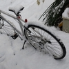 オルター1号で雪の日だって自転車通勤しちゃいますよ