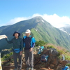 鹿島槍ヶ岳と爺ヶ岳登山（下り）