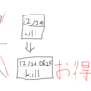 「明日人殺す」より「明日か明後日人殺す」の方が２倍休めてお得！
