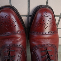 スコッチグレイン（ヒロカワ製靴）のインペリアルⅢのボルドー色を買っ