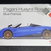 ミニGT パガーニ ウアイラ ロードスター (MINIGT Pagani Huayra Roadster Blue Francia No.38)