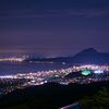 海抜５００ｍからの夜景撮影
