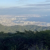 2022年4月30日　近畿自然歩道8日目（通算180日）　兵庫県神戸市北区つくはら湖〜神戸市東灘区六甲山　眼下には神戸の街並み