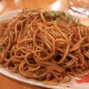 【上野】上野の立呑の代表格。ソース焼きそばと、チーズ入りハムカツは絶品だ！＠立ち飲みカドクラ 8回目