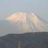 今朝の富士山(2012/10/20) ※一気に雪化粧