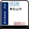 東松山市の街区(地名)表示板 [355]