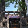 疫病退散の八坂神社と可愛い道祖神