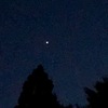 輝く金星
