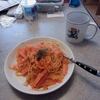 朝ごはん　スパゲティ・極辛アラビアータ