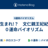 丙午生まれ!？　文仁親王妃紀子様　０運命バイオリズム