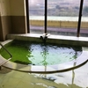 新潟県  咲花温泉 「いろりの宿 平左エ門」 日帰り入浴 ～緑の温泉と美しい浴槽～