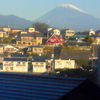 冠雪の富士山