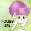 『変身にゃんこのＡＢＣ・動物編』mouse（ネズミ）
