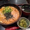 とり忠弘明寺商店街店：坦々親子丼