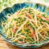 もやしと大葉とみょうがのナムル風さっぱり和え