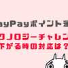PayPayテクノロジーチャレンジコースが下がる時の対応【評判・口コミ】