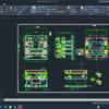 金型図　サンプル　AUTOCAD