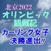 オリンピック観戦記 カーリング女子 氷上の華麗で熱い戦い