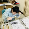 思わず掛け声を掛けたくなる息子の書道