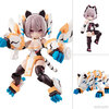 【デスクトップアーミー】N-202d『ティタニア白虎』可動フィギュア【メガハウス】より2022年12月発売予定♪