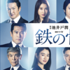 ドラマ「鉄の骨」（池井戸潤原作、全5話、2020、WOWOW）を見る。