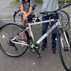 息子、自転車を新調！