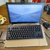  ノートPCのキーボードの上に外付けキーボードを乗せて使うための下敷きの作成