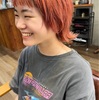 ブリーチ使用◎透け感感じるサーモンピンク