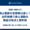 叡山電鉄の定期券は高い？出町柳乗り換え通勤の損益分岐点と節約術
