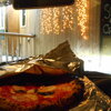 お客さんのお店でもある、岩見沢のフェリーチャッターさんというイタリアンのお店のピザは絶品でした。笑