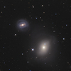 かみのけ座の銀河 M85+NGC4394