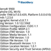 BlackBerry Bold 9900 Official OS （v7.0.0.439）