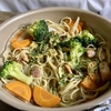 野菜でかさ増し糖質オフペペロンチーノの作り方