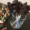 【砂糖なしレシピ】材料4つ！手作り棒つきチョコレート