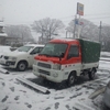 この冬初雪