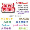 1/20(土) Live Plant 出演者紹介⑧ HAYATO