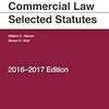 Commercial Law Selected Statutes