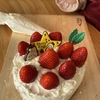 4歳児とクリスマスケーキを作る。