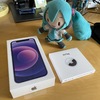 iPhone 12 mini パープルとAirTagを買った