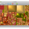 Macのディスク使用状況を可視化するユーティリティ GrandPerspective