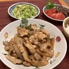 4/7 れんこんと豚肉のにんにくみそ炒め