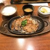 昼食に洋食屋とんはるの「牛肉の洋風バターソース」を食べてきました