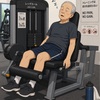 こんな過ごし方もあるのね、ジムで。